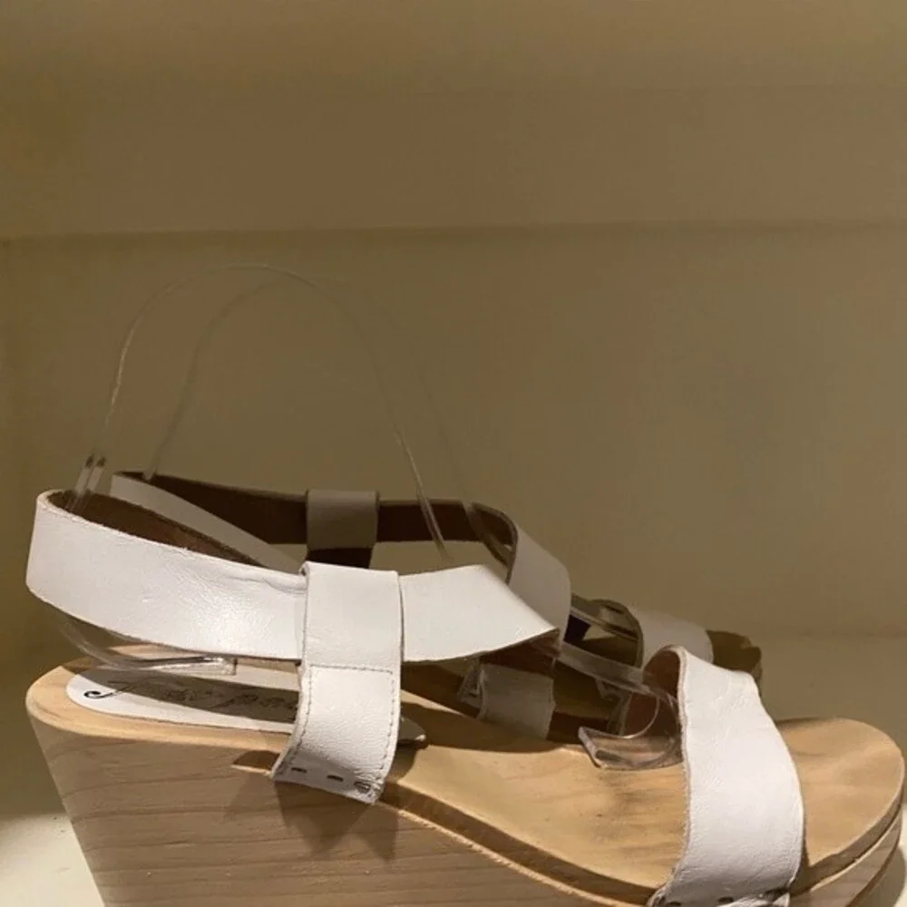 Free People white clog sandals size 40 - Picture 6 of 9